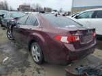 2010 Acura Tsx  Темно-бордовый vin: JH4CU2F67AC043354