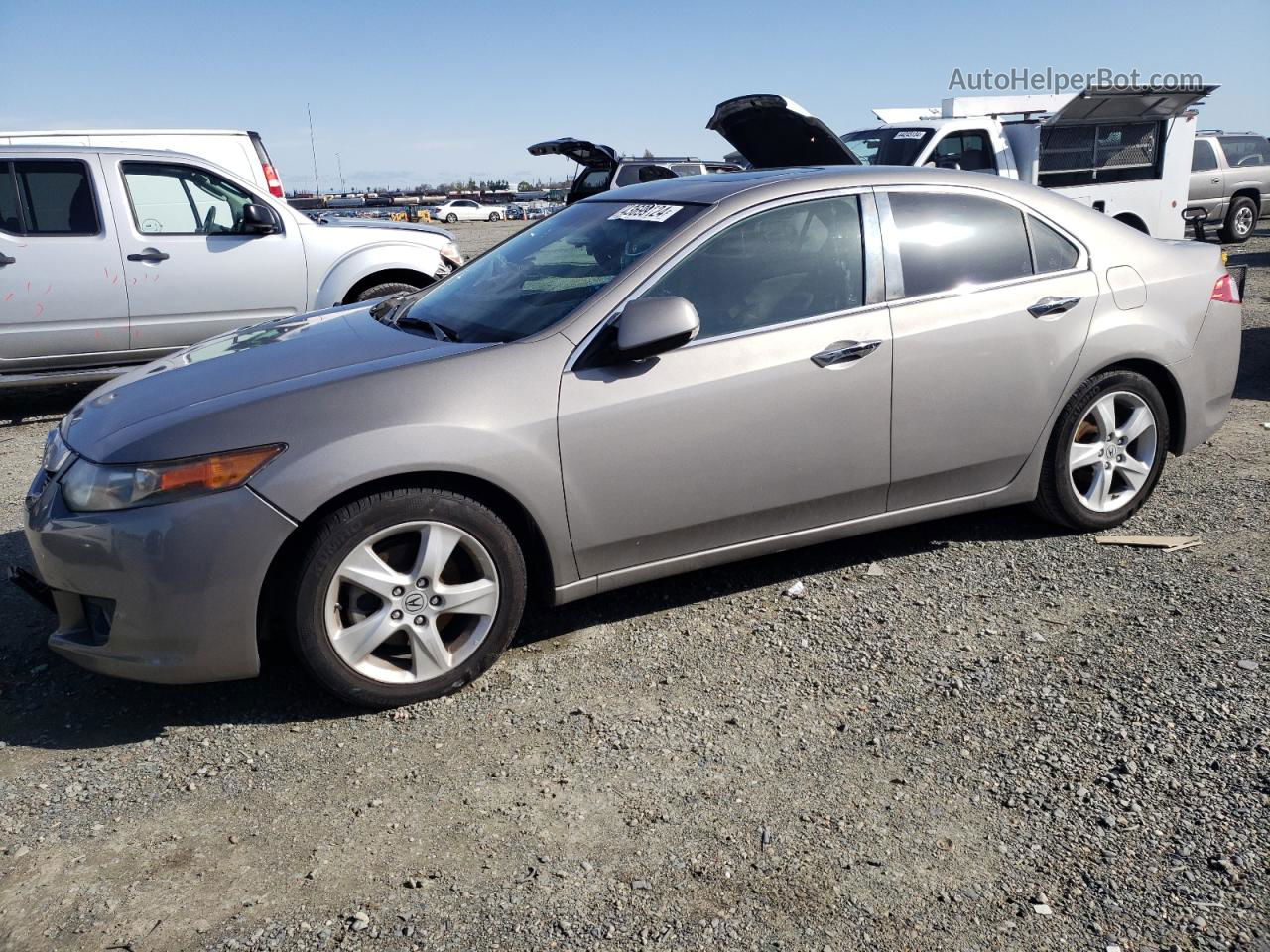 2010 Acura Tsx  Желто-коричневый vin: JH4CU2F67AC043449