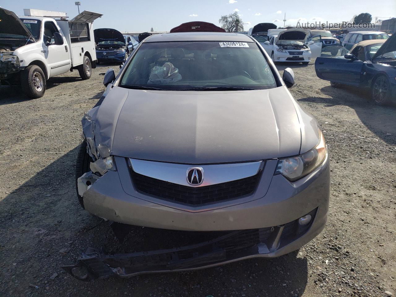 2010 Acura Tsx  Tan vin: JH4CU2F67AC043449