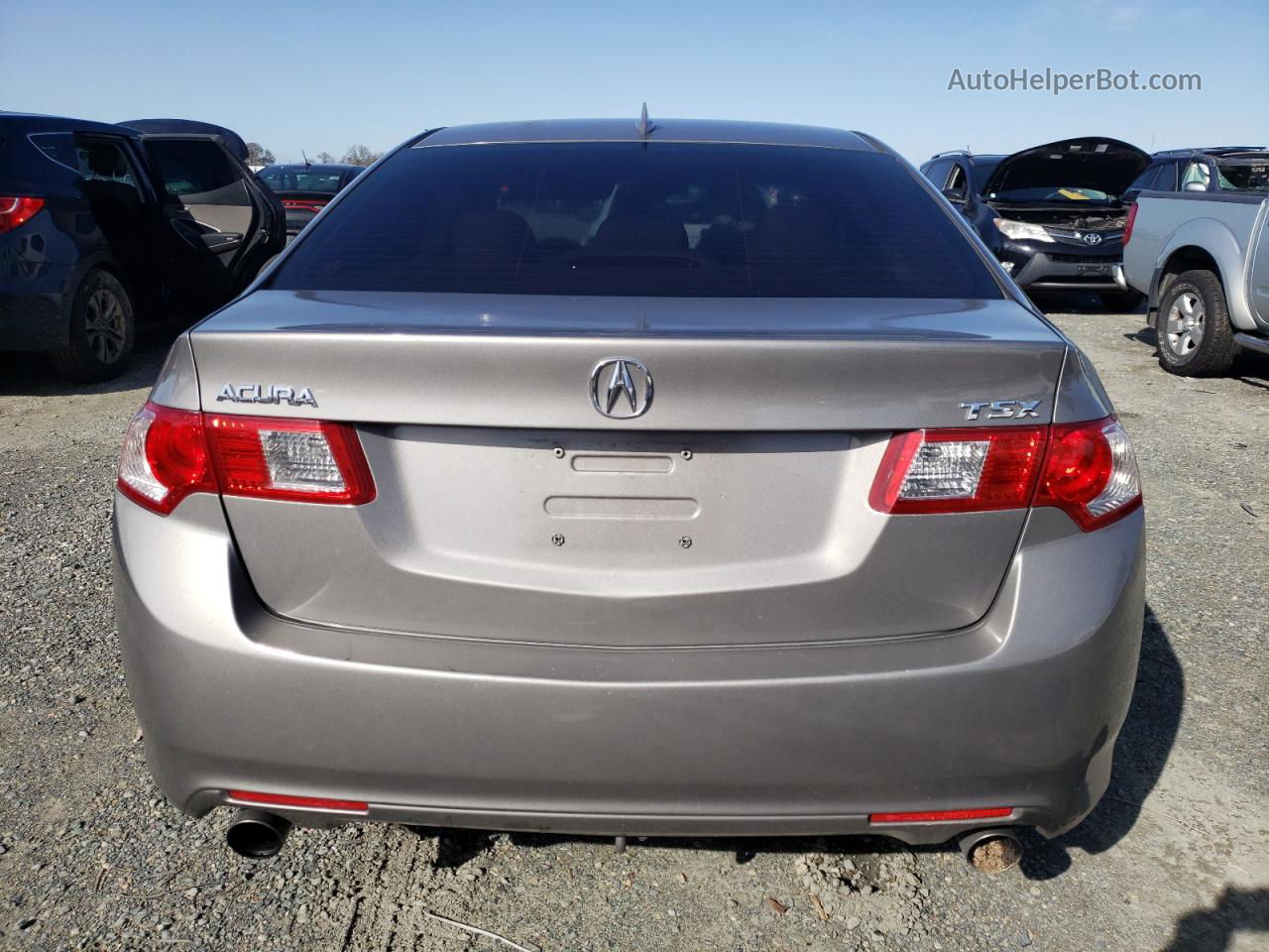 2010 Acura Tsx  Tan vin: JH4CU2F67AC043449