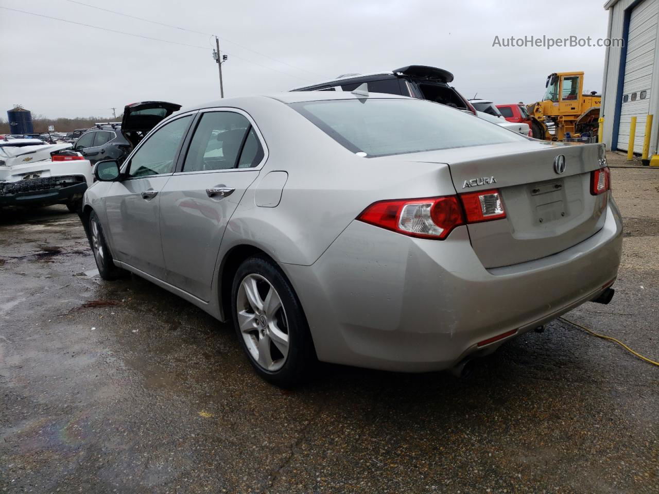 2010 Acura Tsx  Серебряный vin: JH4CU2F68AC003770