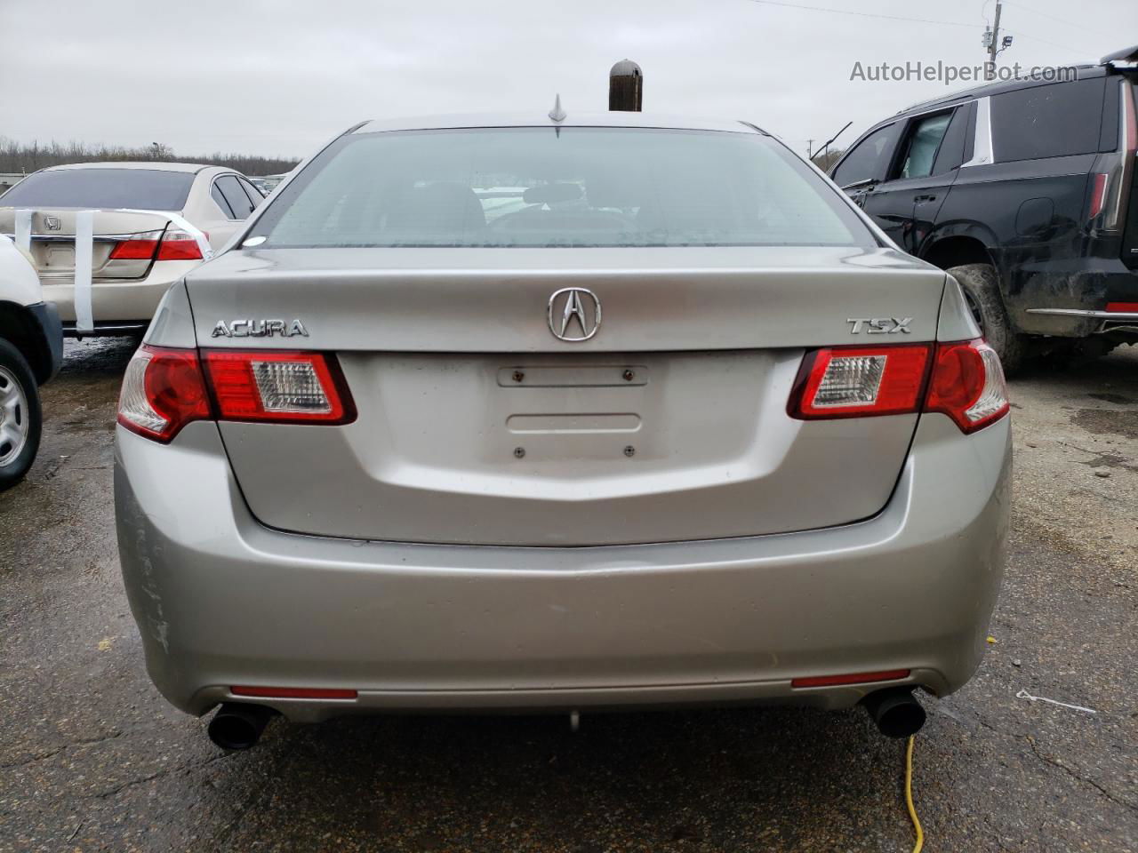 2010 Acura Tsx  Серебряный vin: JH4CU2F68AC003770