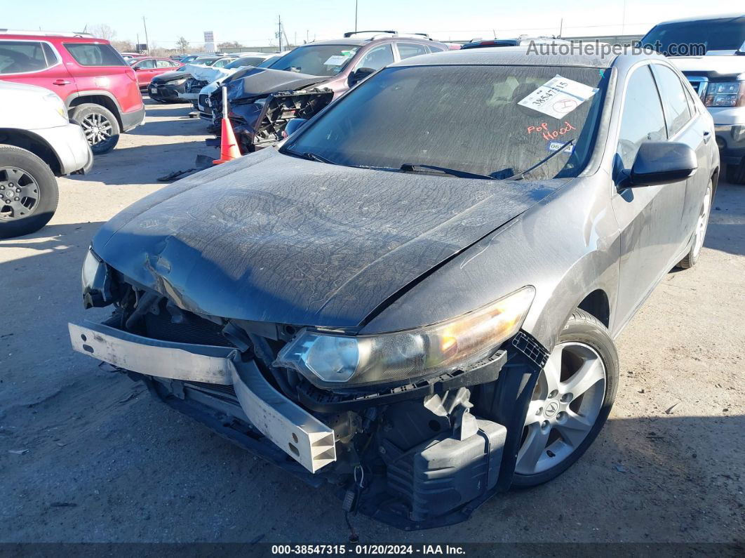 2010 Acura Tsx 2.4 Gray vin: JH4CU2F68AC012422