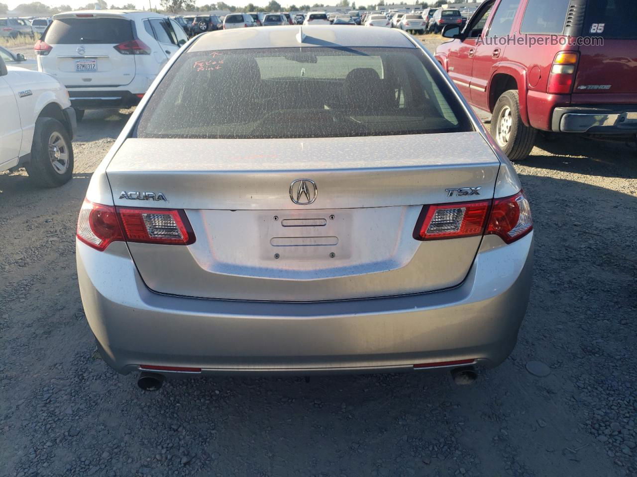 2010 Acura Tsx  Silver vin: JH4CU2F68AC012565