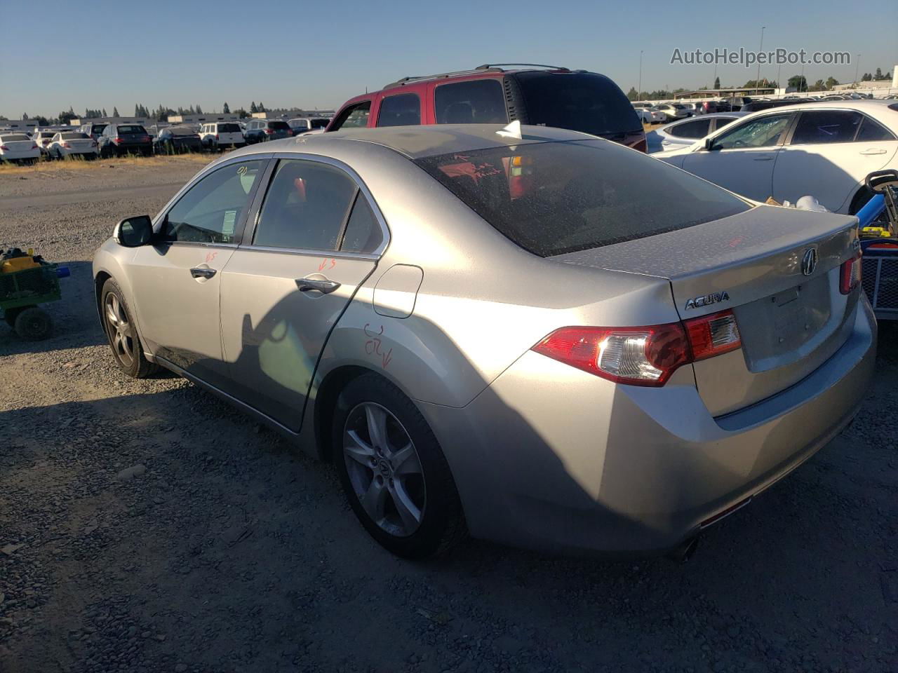 2010 Acura Tsx  Silver vin: JH4CU2F68AC012565