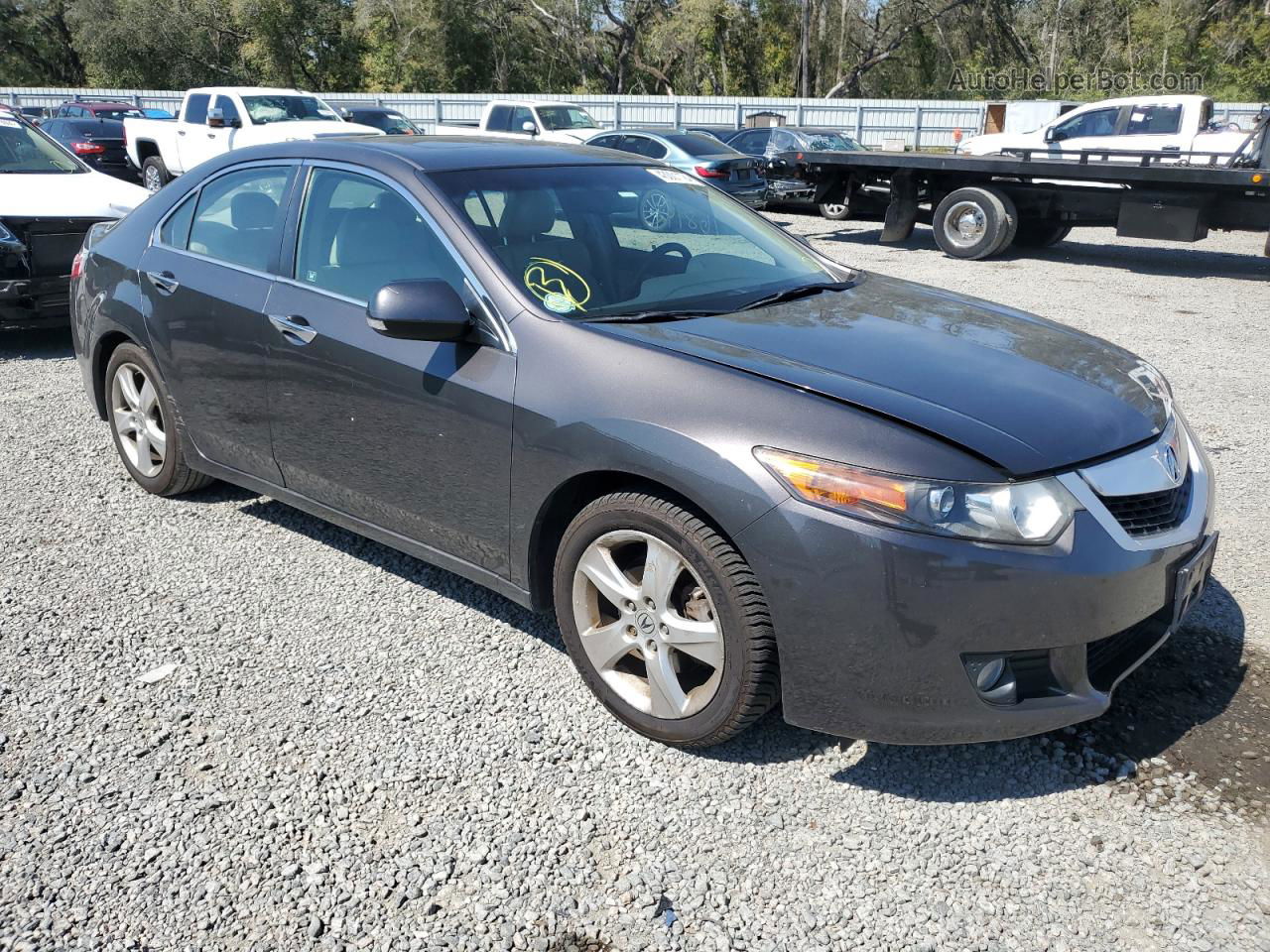 2010 Acura Tsx  Charcoal vin: JH4CU2F68AC016342