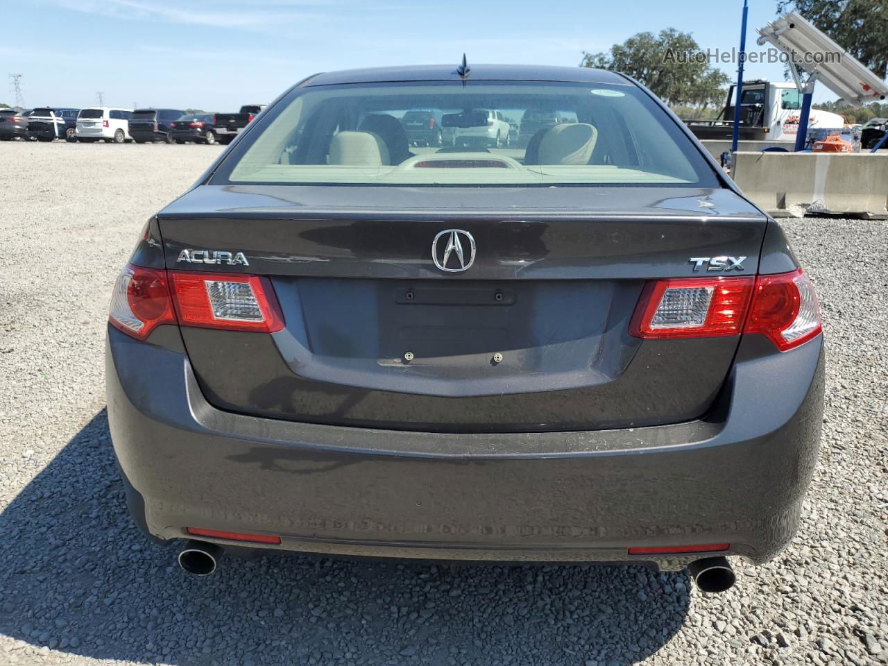 2010 Acura Tsx  Charcoal vin: JH4CU2F68AC016342