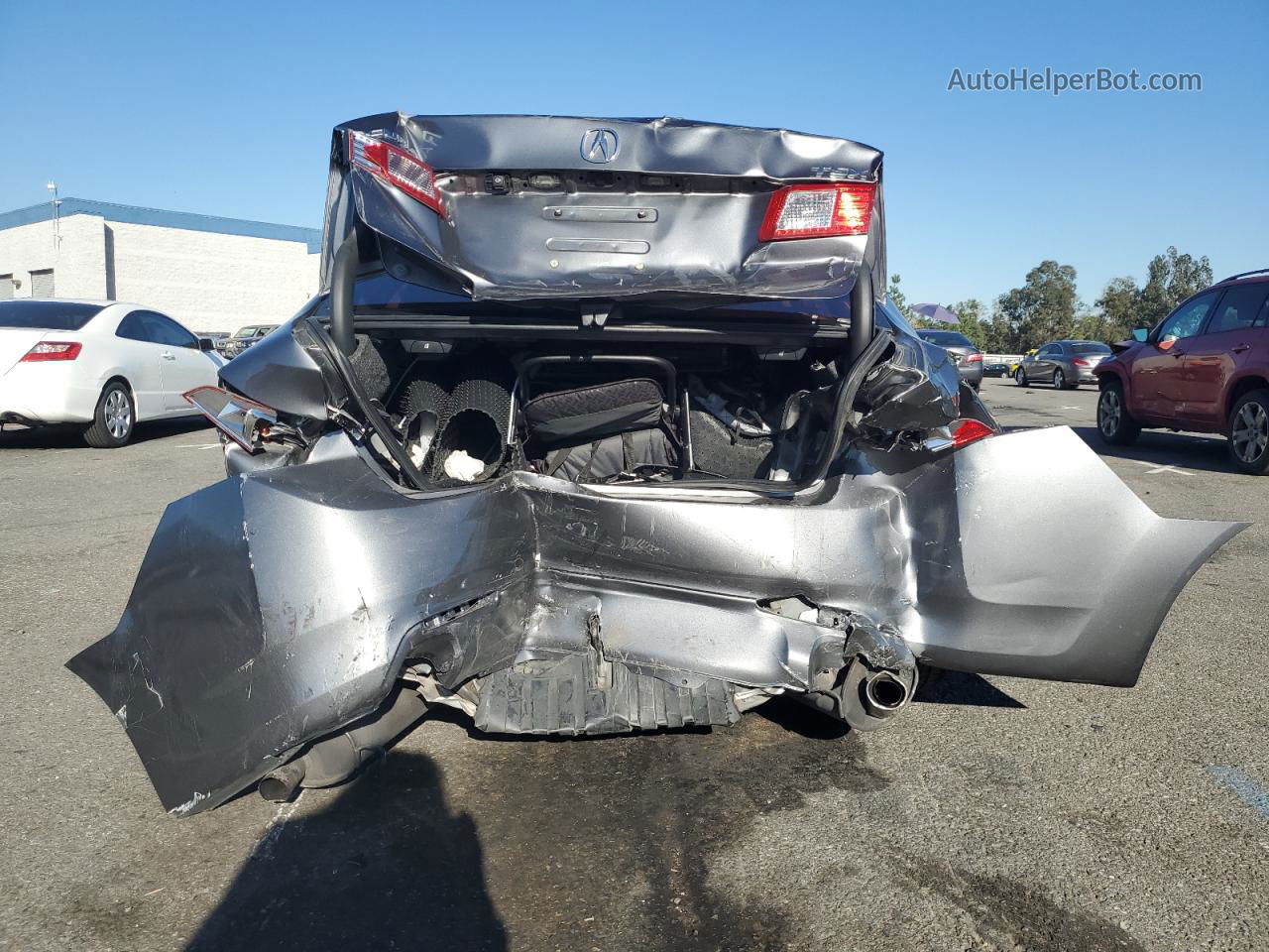 2010 Acura Tsx  Gray vin: JH4CU2F68AC017703