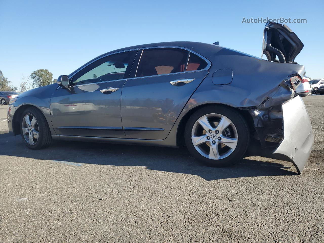 2010 Acura Tsx  Gray vin: JH4CU2F68AC017703