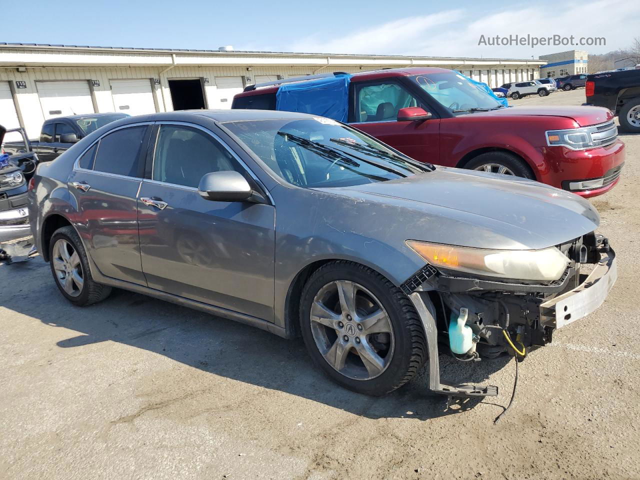 2010 Acura Tsx  Серый vin: JH4CU2F68AC023873