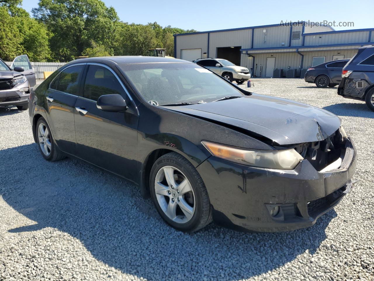 2010 Acura Tsx  Black vin: JH4CU2F68AC030239