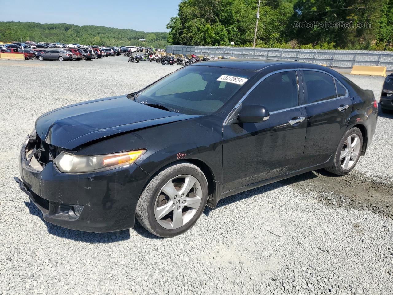 2010 Acura Tsx  Black vin: JH4CU2F68AC030239