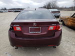 2010 Acura Tsx  Бордовый vin: JH4CU2F68AC030743