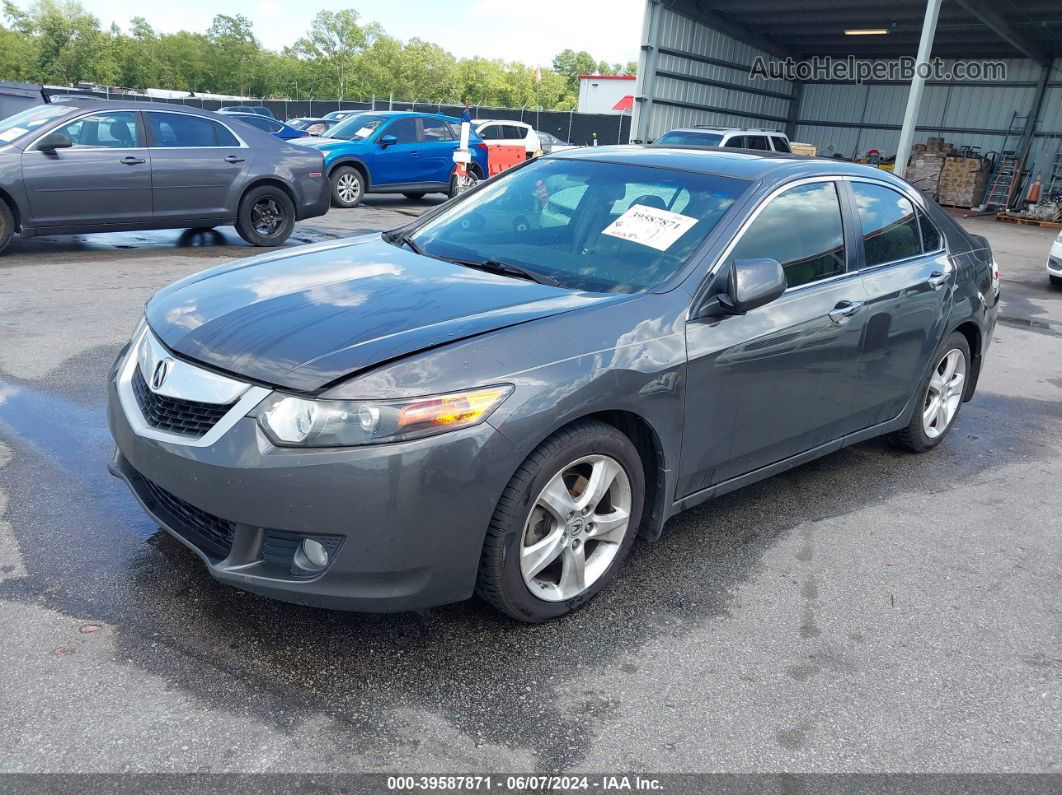 2010 Acura Tsx 2.4 Gray vin: JH4CU2F68AC035361