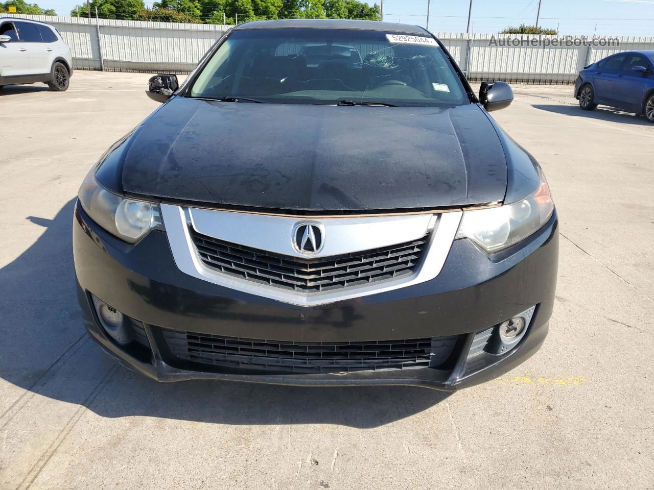 2010 Acura Tsx  Черный vin: JH4CU2F69AC002708