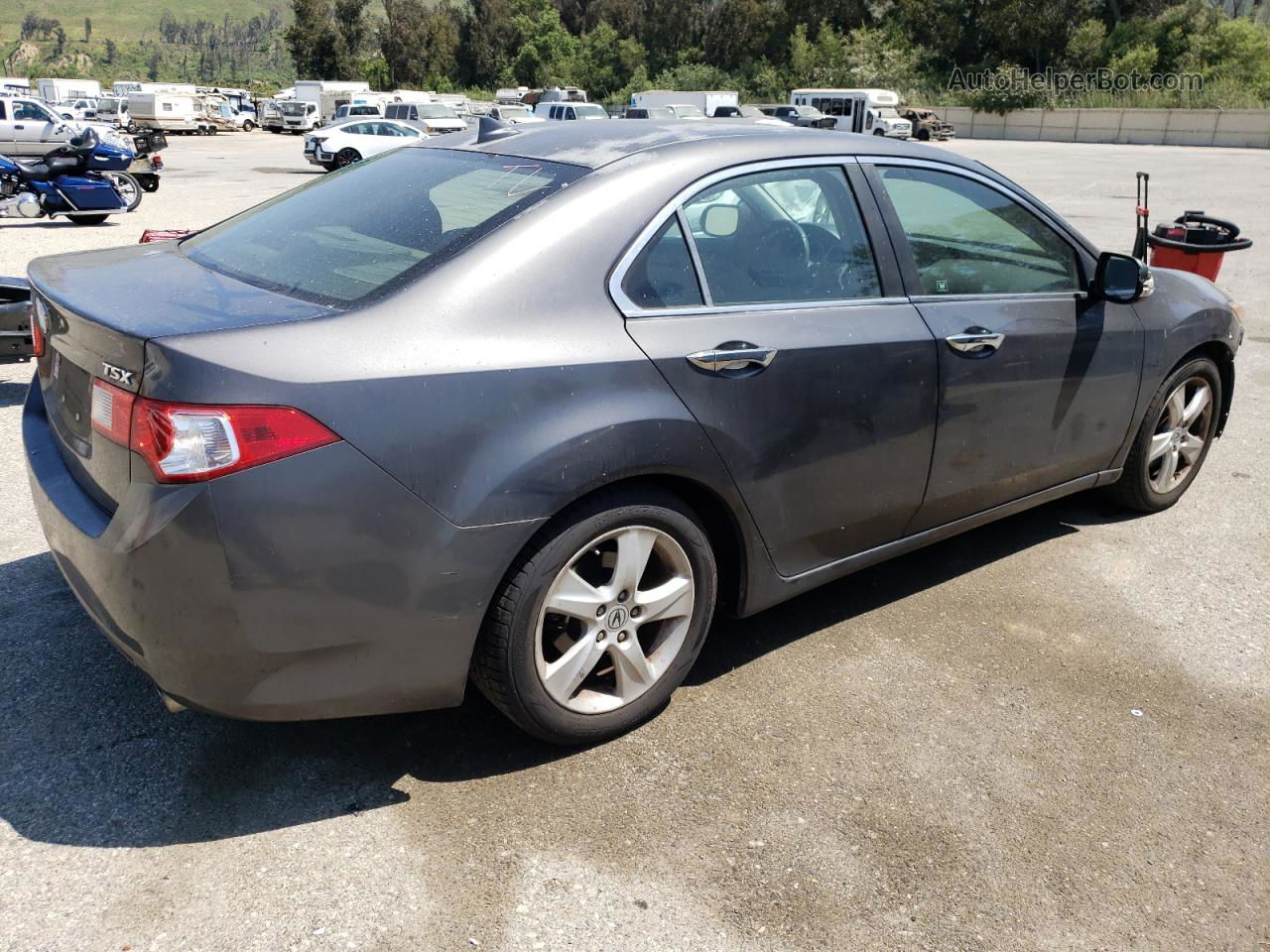 2010 Acura Tsx  Gray vin: JH4CU2F69AC004491