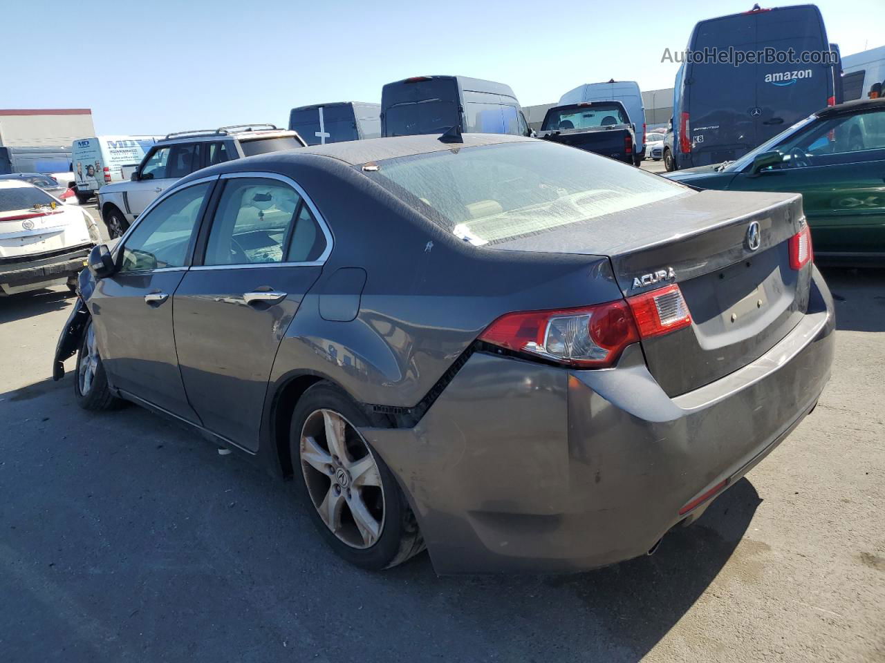 2010 Acura Tsx  Gray vin: JH4CU2F69AC011182