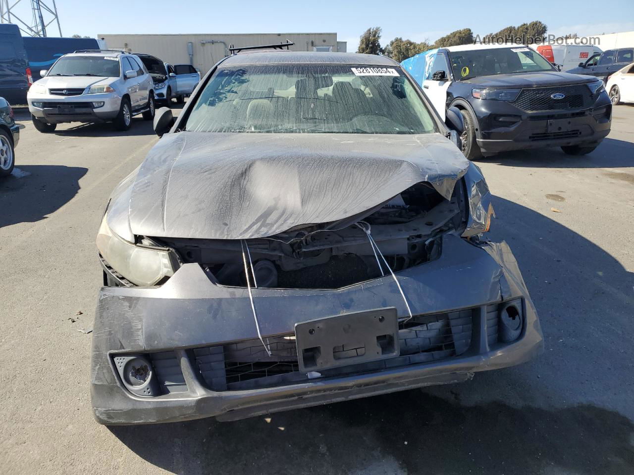 2010 Acura Tsx  Gray vin: JH4CU2F69AC011182