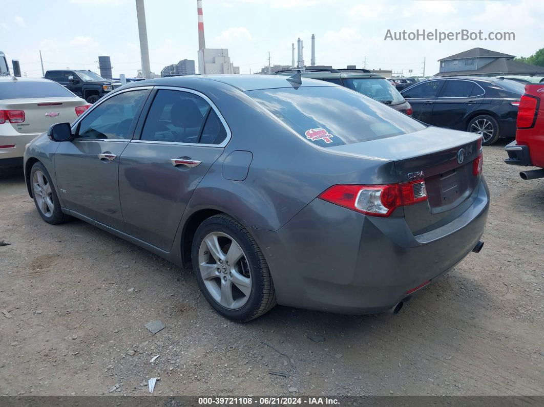 2010 Acura Tsx 2.4 Gray vin: JH4CU2F69AC011568