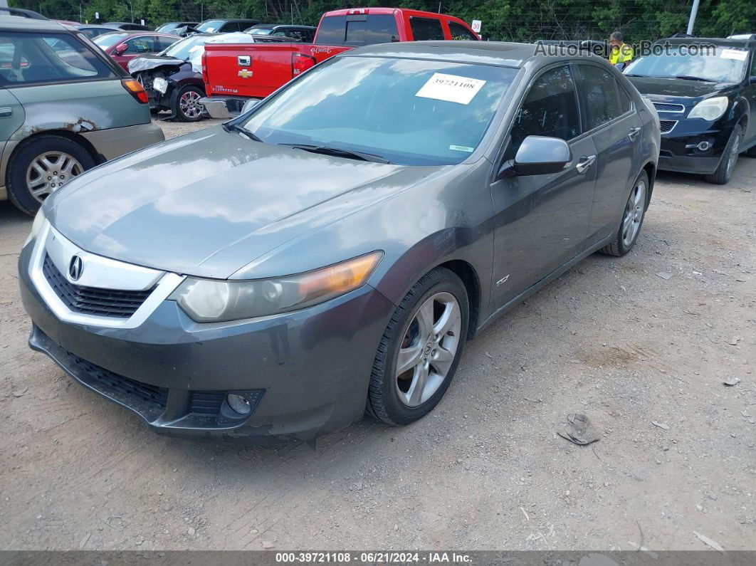 2010 Acura Tsx 2.4 Gray vin: JH4CU2F69AC011568