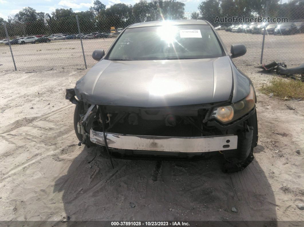 2010 Acura Tsx 2.4 Gray vin: JH4CU2F69AC012333