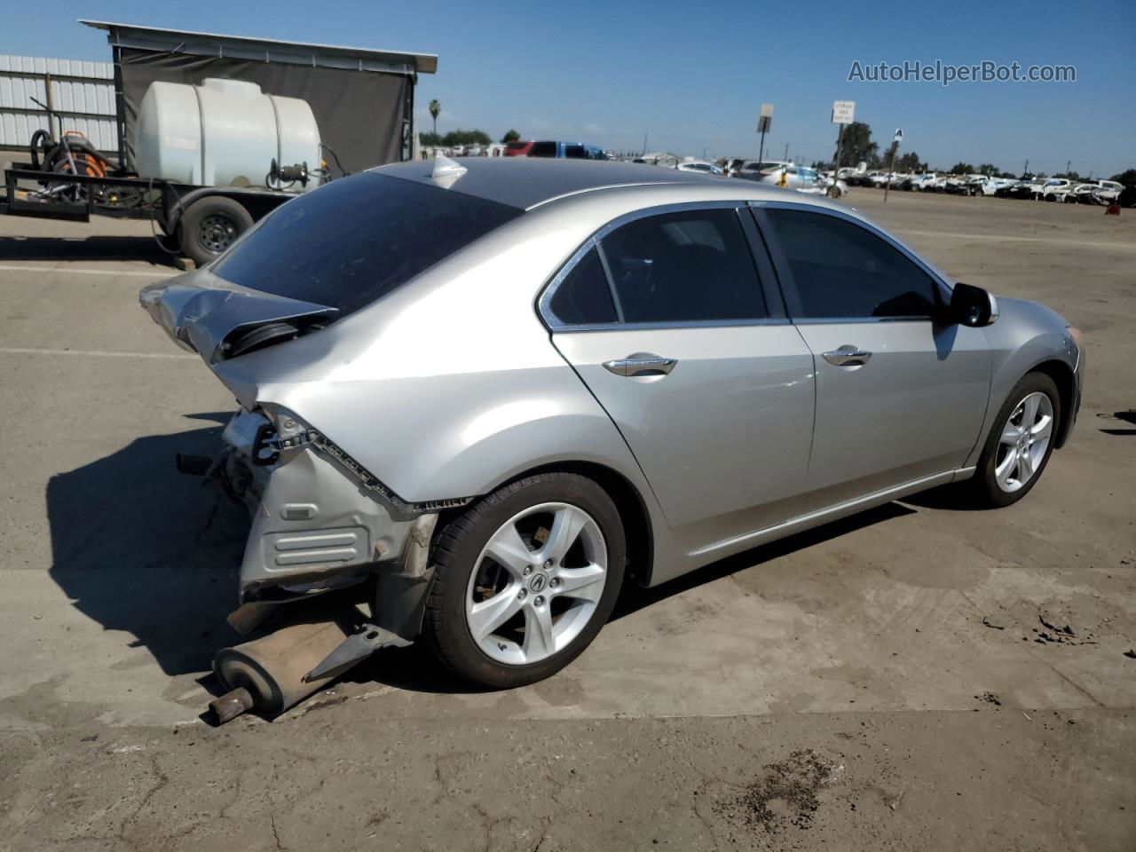 2010 Acura Tsx  Silver vin: JH4CU2F69AC012574