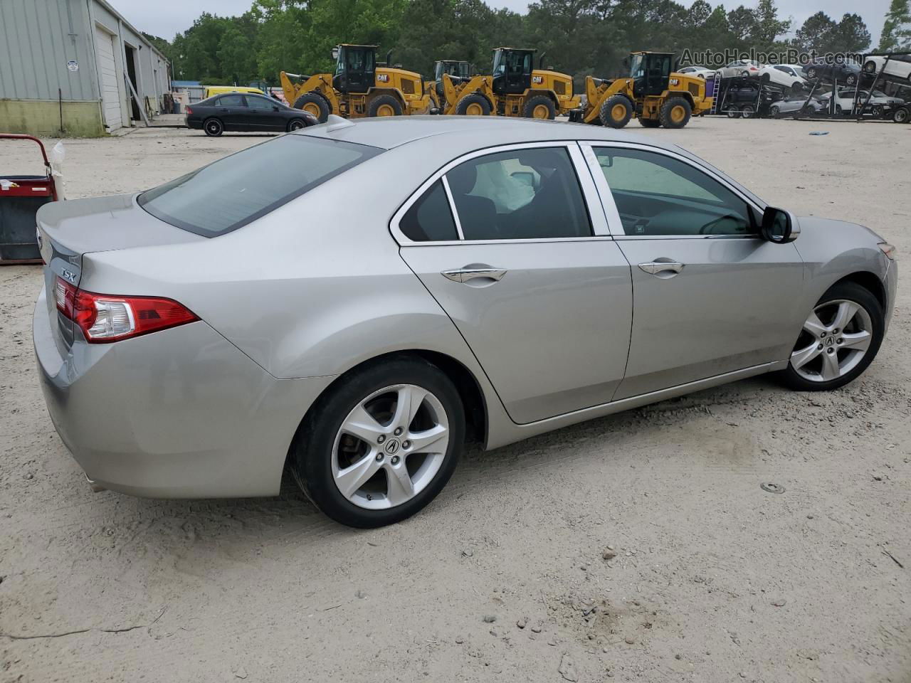 2010 Acura Tsx  Silver vin: JH4CU2F69AC014731