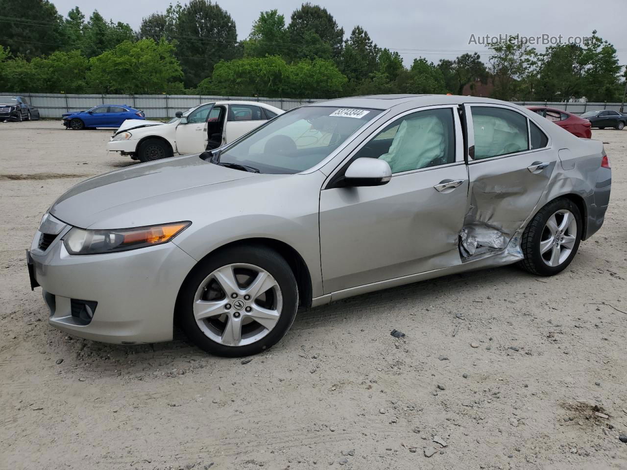 2010 Acura Tsx  Серебряный vin: JH4CU2F69AC014731