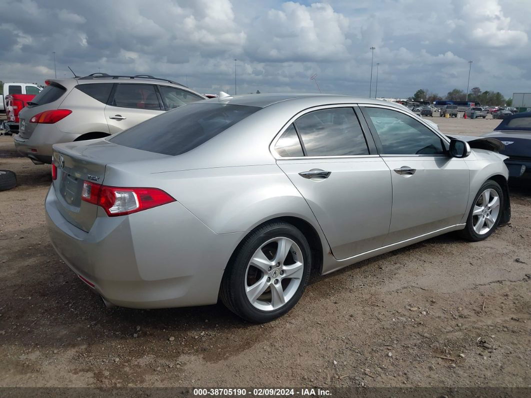 2010 Acura Tsx 2.4 Silver vin: JH4CU2F69AC019718