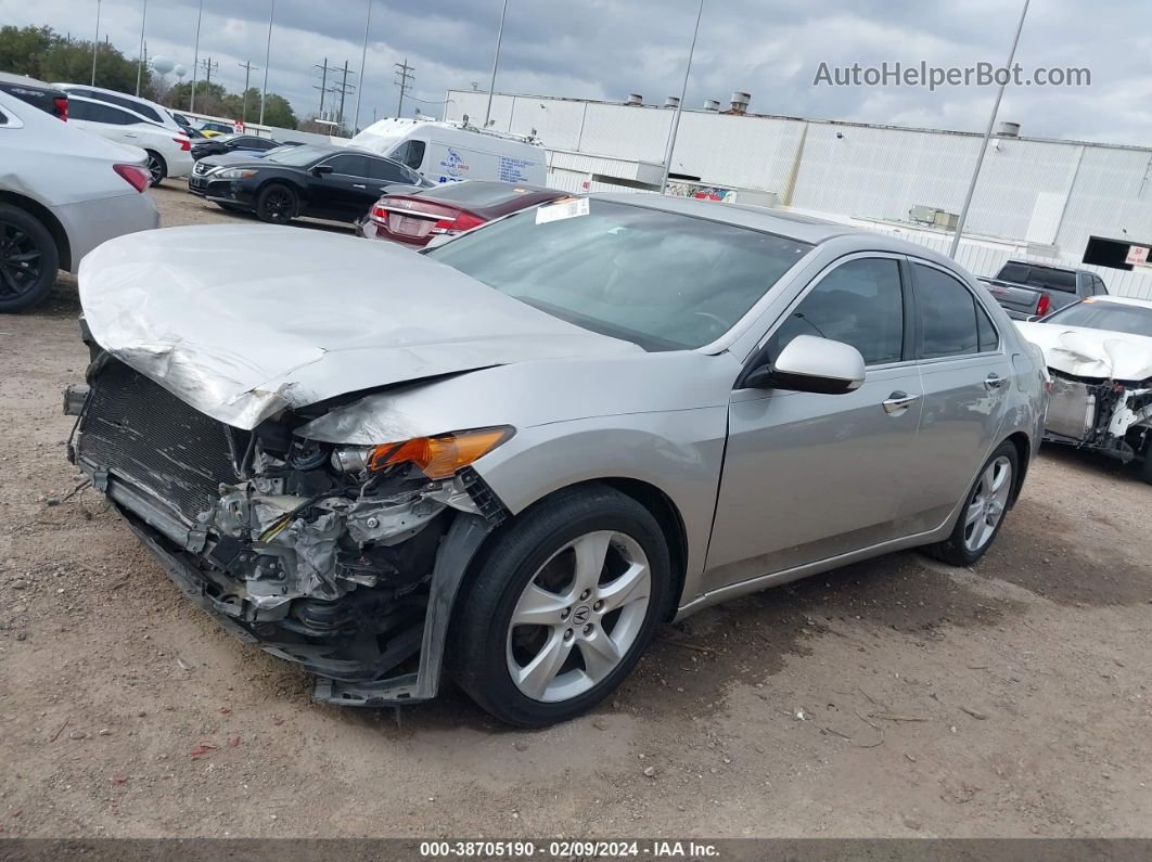 2010 Acura Tsx 2.4 Серебряный vin: JH4CU2F69AC019718