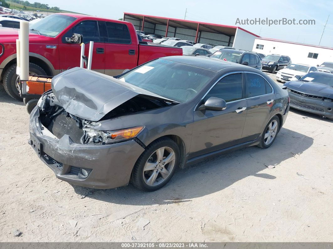 2010 Acura Tsx   Gray vin: JH4CU2F69AC022358