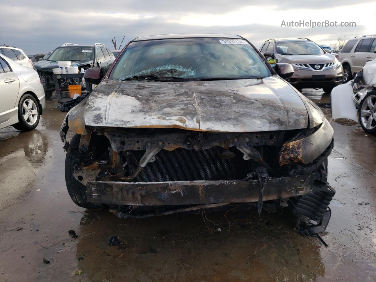 2010 Acura Tsx  Maroon vin: JH4CU2F69AC028144