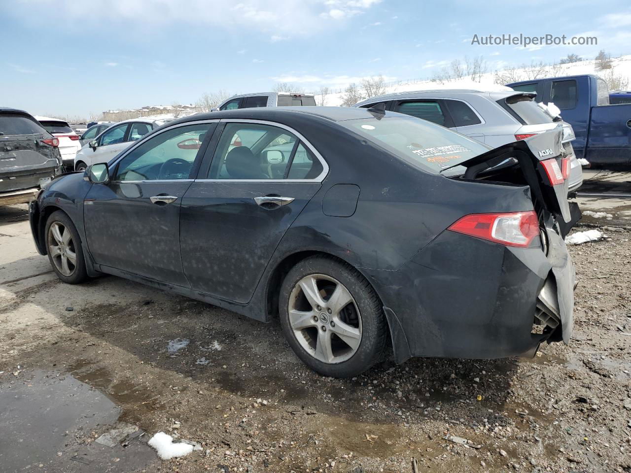 2010 Acura Tsx  Black vin: JH4CU2F69AC030962