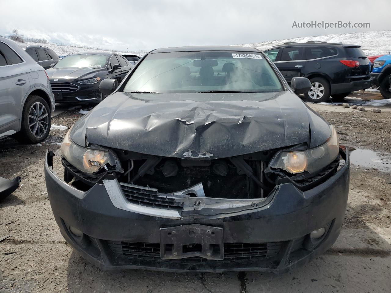 2010 Acura Tsx  Black vin: JH4CU2F69AC030962