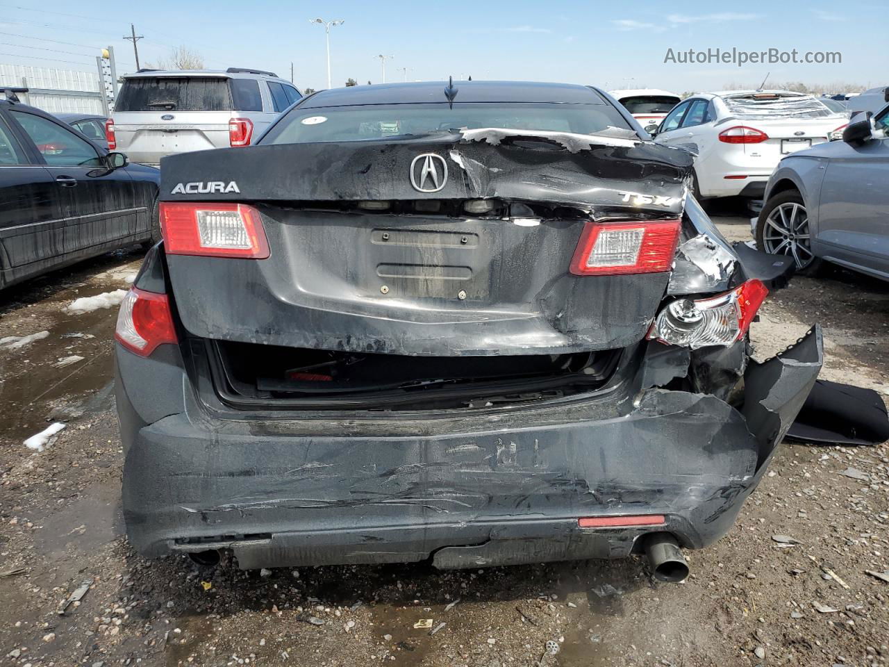 2010 Acura Tsx  Black vin: JH4CU2F69AC030962