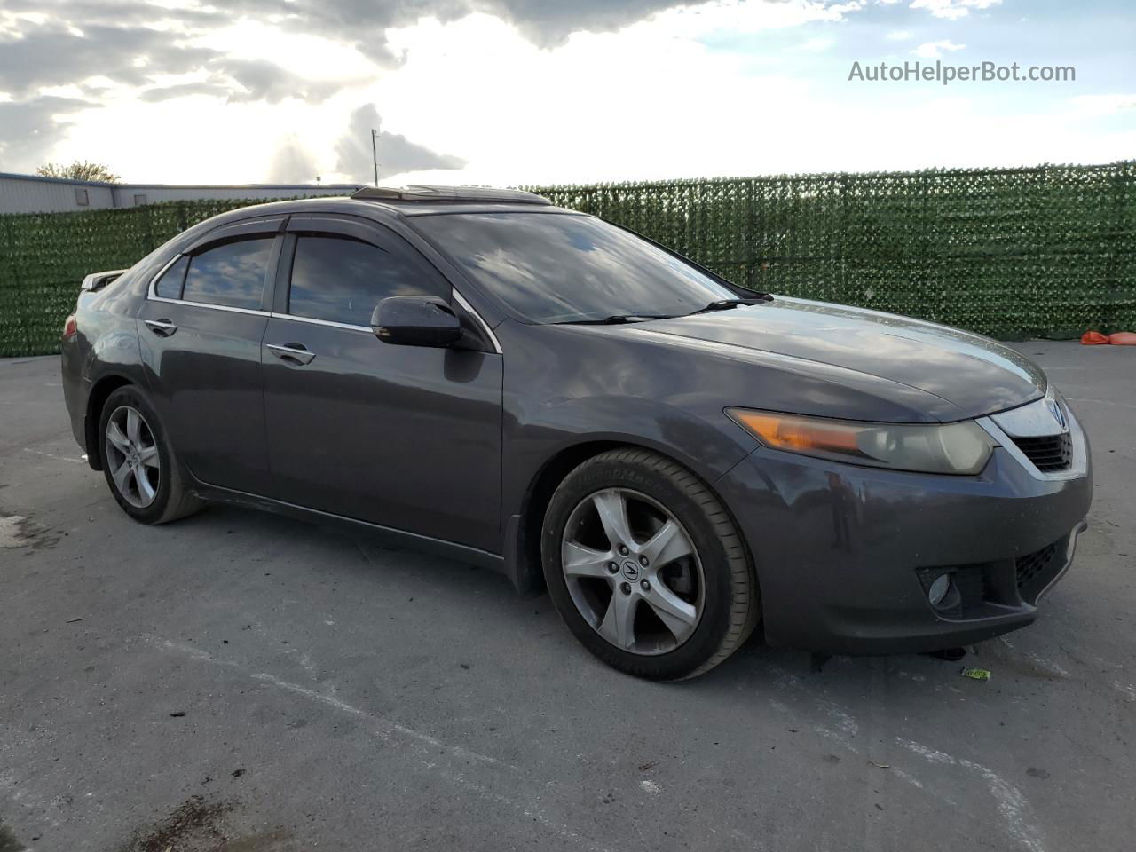 2010 Acura Tsx  Серый vin: JH4CU2F69AC038821