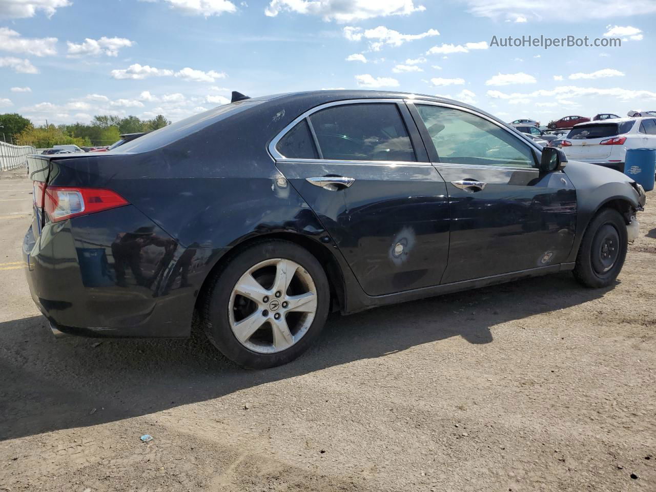 2010 Acura Tsx  Черный vin: JH4CU2F69AC040083