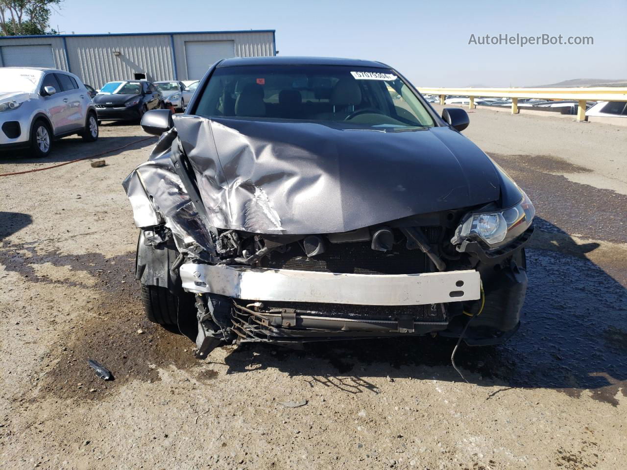 2010 Acura Tsx  Charcoal vin: JH4CU2F6XAC003284