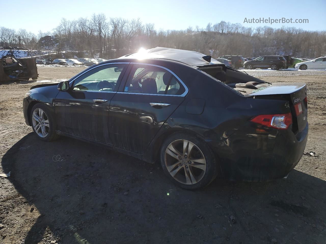 2010 Acura Tsx  Black vin: JH4CU4F41AC000882