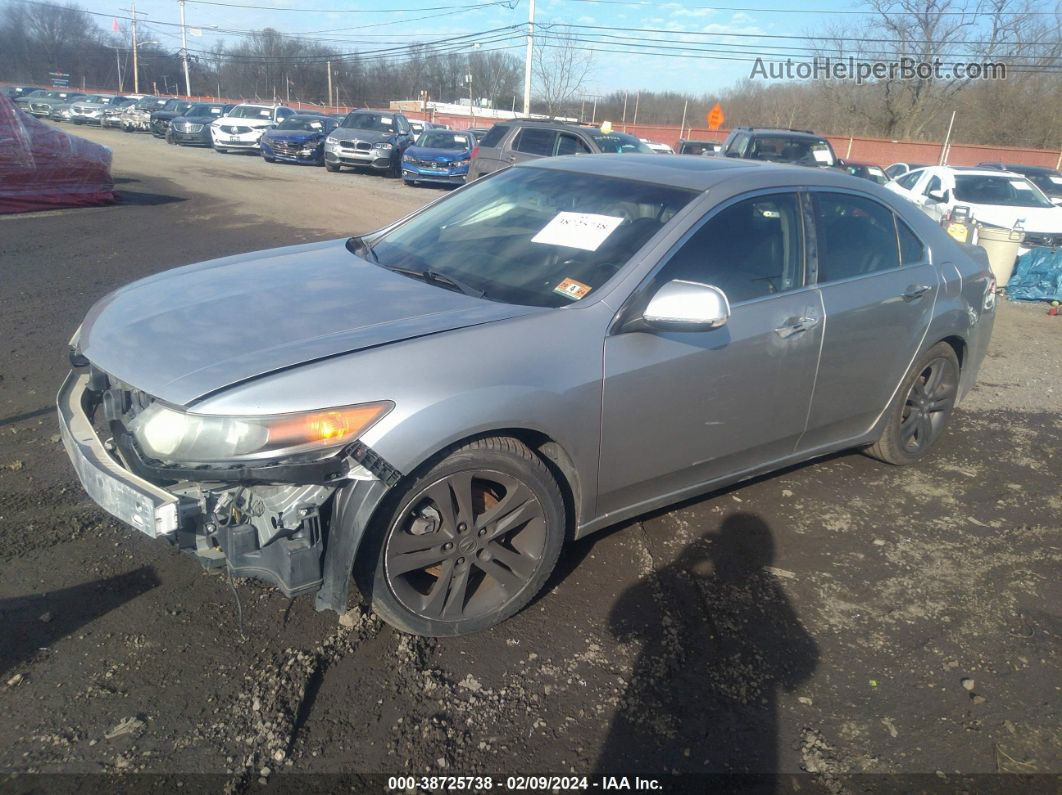 2010 Acura Tsx 3.5 Silver vin: JH4CU4F41AC002308