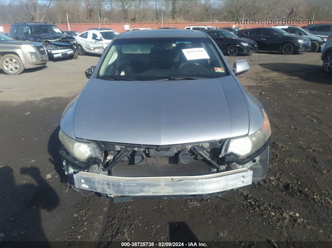 2010 Acura Tsx 3.5 Silver vin: JH4CU4F41AC002308