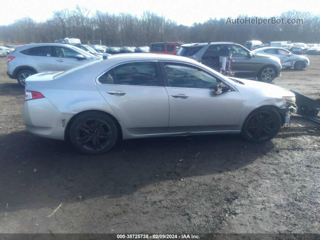 2010 Acura Tsx 3.5 Silver vin: JH4CU4F41AC002308