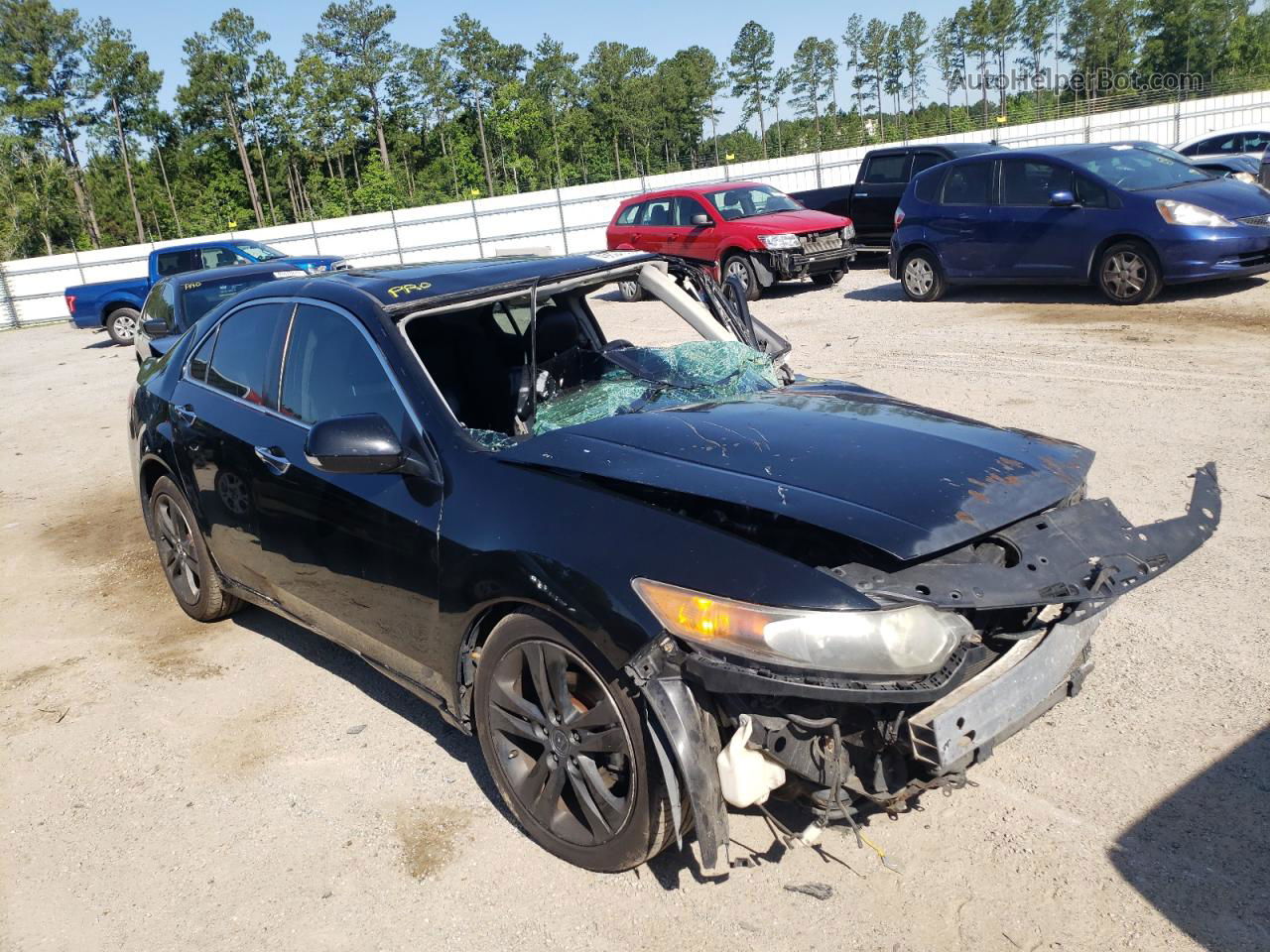 2010 Acura Tsx  Black vin: JH4CU4F42AC000888