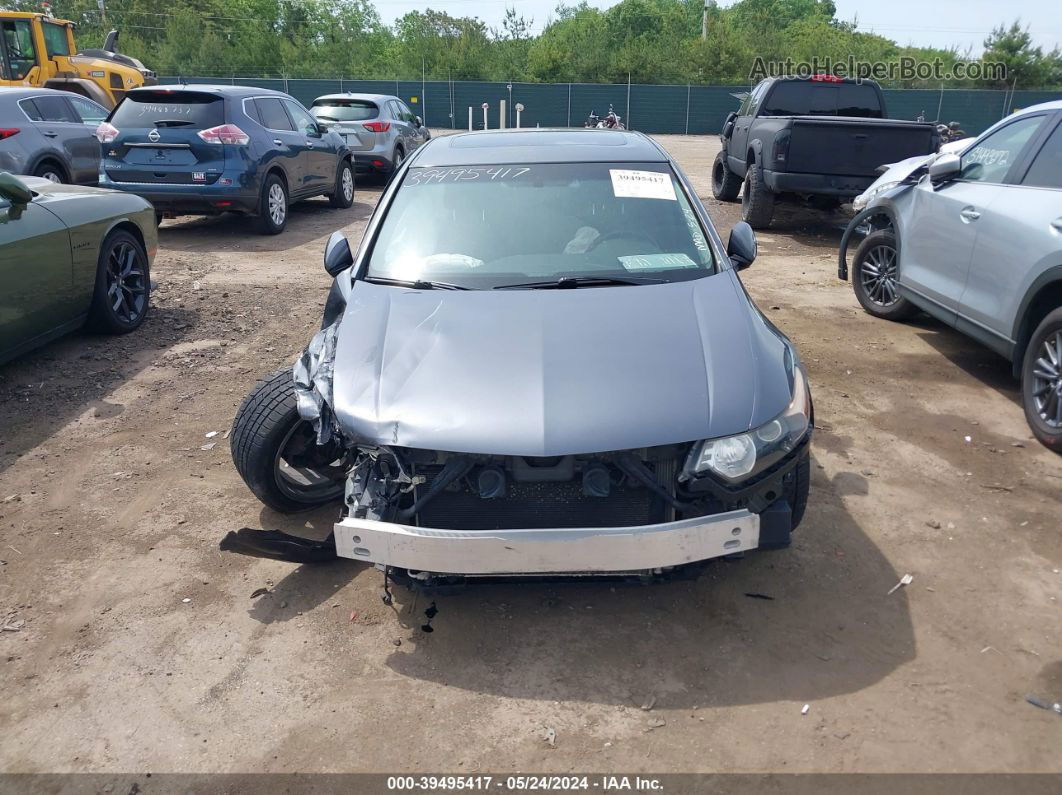 2010 Acura Tsx 3.5 Gray vin: JH4CU4F44AC003744