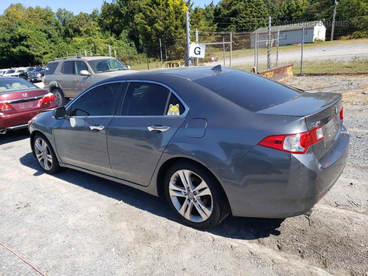 2010 Acura Tsx  Серый vin: JH4CU4F45AC002506