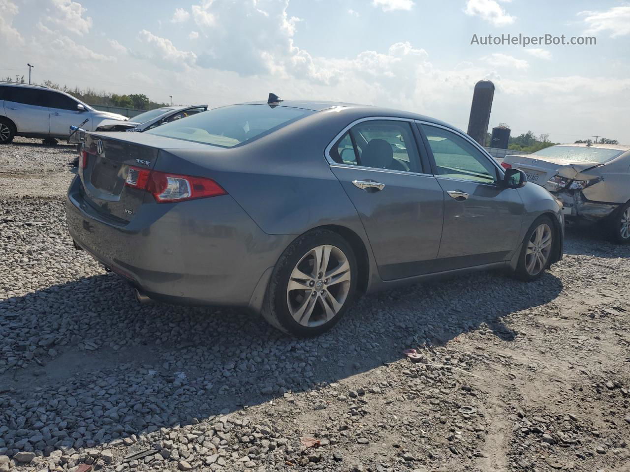 2010 Acura Tsx  Charcoal vin: JH4CU4F64AC001672