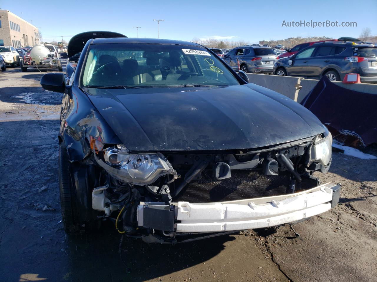 2010 Acura Tsx  Черный vin: JH4CU4F66AC000149