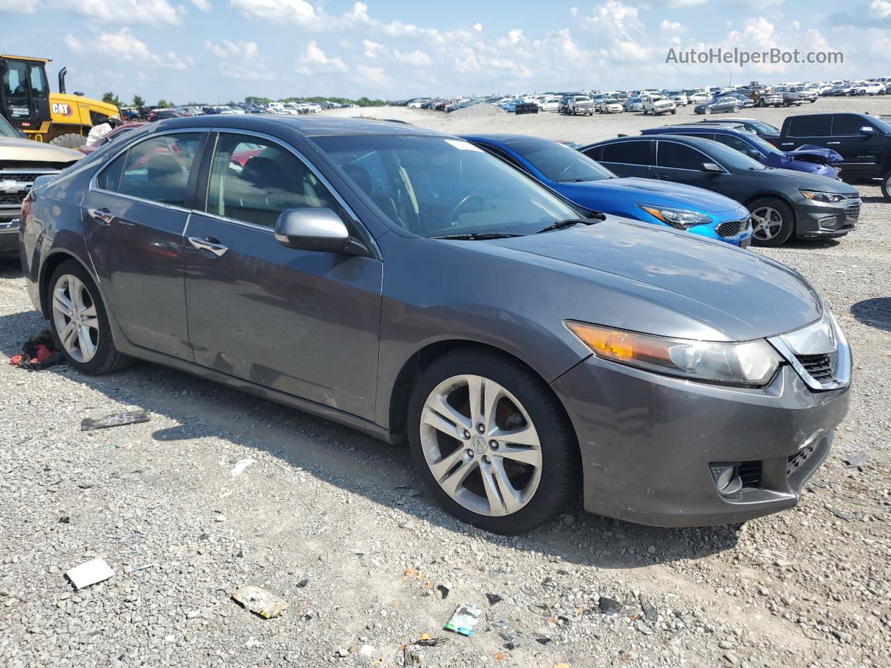 2010 Acura Tsx  Gray vin: JH4CU4F6XAC001434