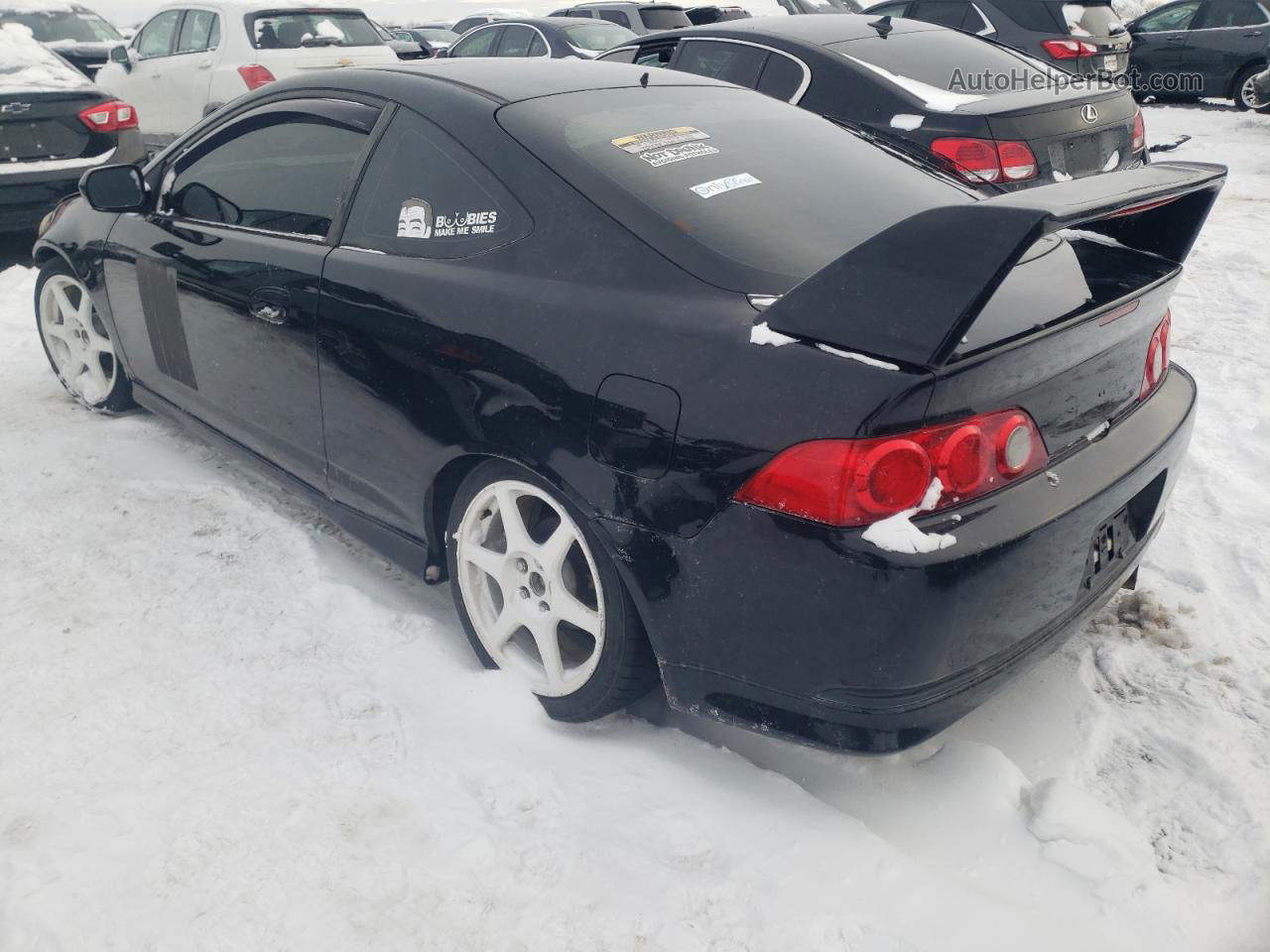 2006 Acura Rsx Type-s Черный vin: JH4DC53006S002263