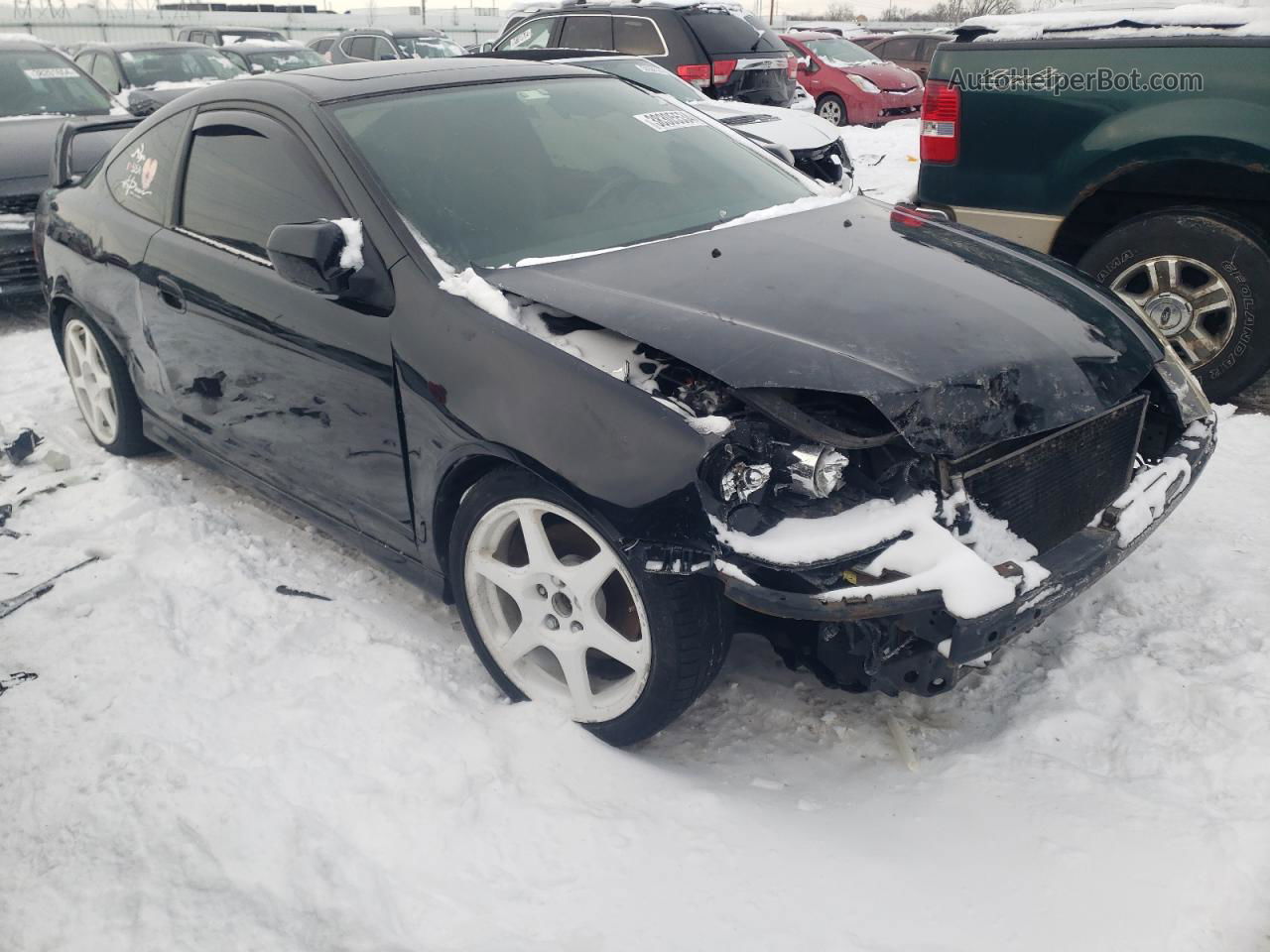 2006 Acura Rsx Type-s Black vin: JH4DC53006S002263